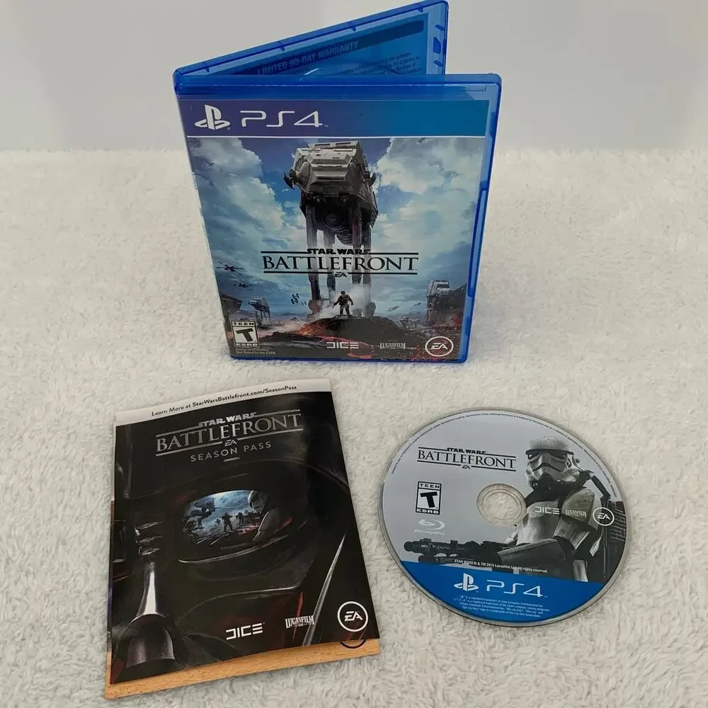 Star Wars Battlefront PS4 Game 2015 Sony PlayStation 4 Tested Shooter